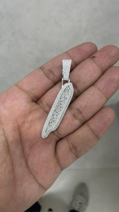 Moissanite Pendant 058