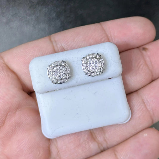 Moissanite Earrings 025