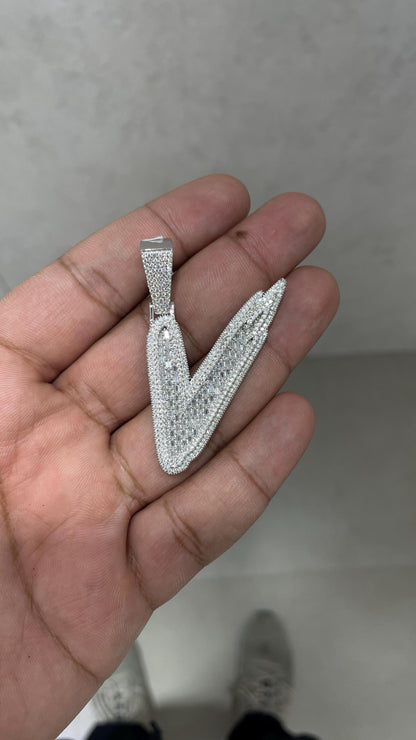 Moissanite Pendant 064