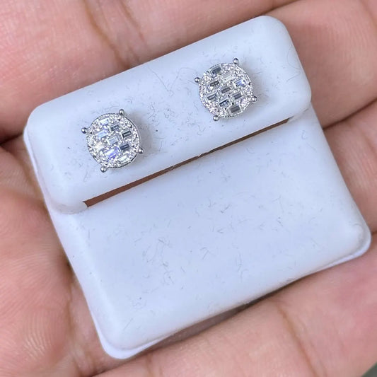 Moissanite Earrings 016