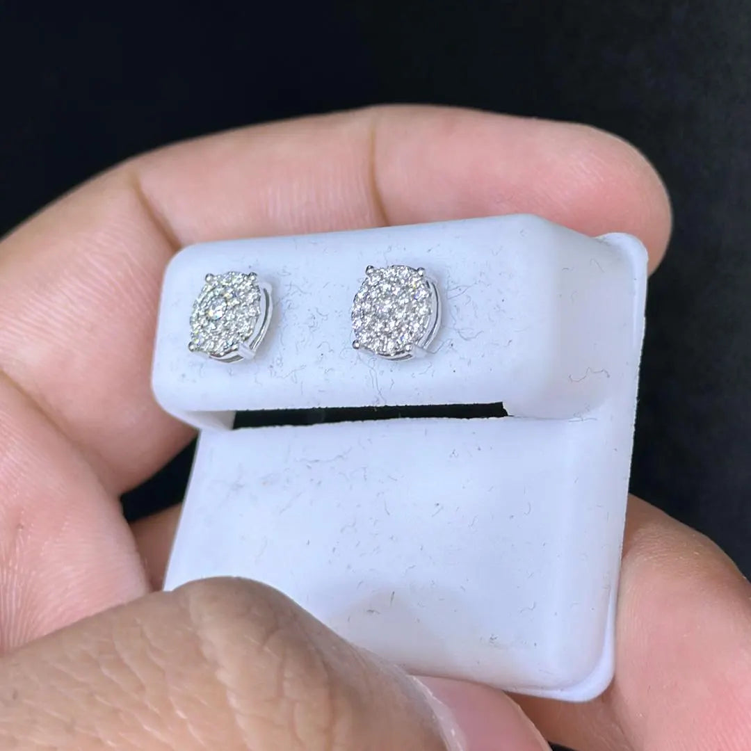 Moissanite Earrings 051