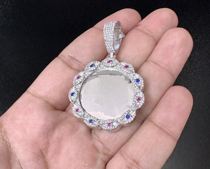 Moissanite Pendant 025
