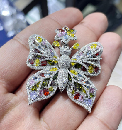 Moissanite Pendant 034