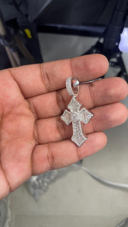 Moissanite Pendant 076