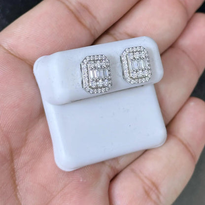 Moissanite Earrings 032