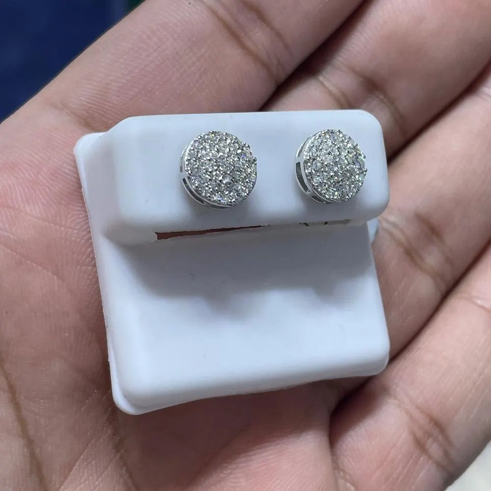 Moissanite Earrings 035