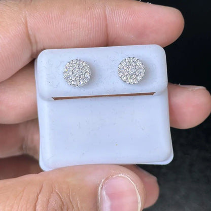 Moissanite Earrings 017
