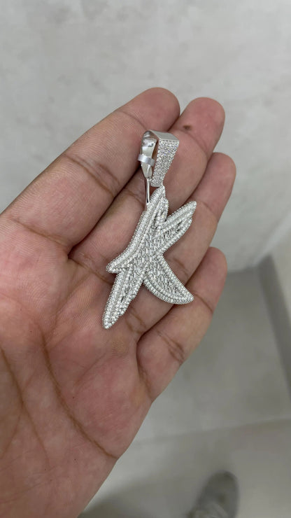 Moissanite Pendant 059