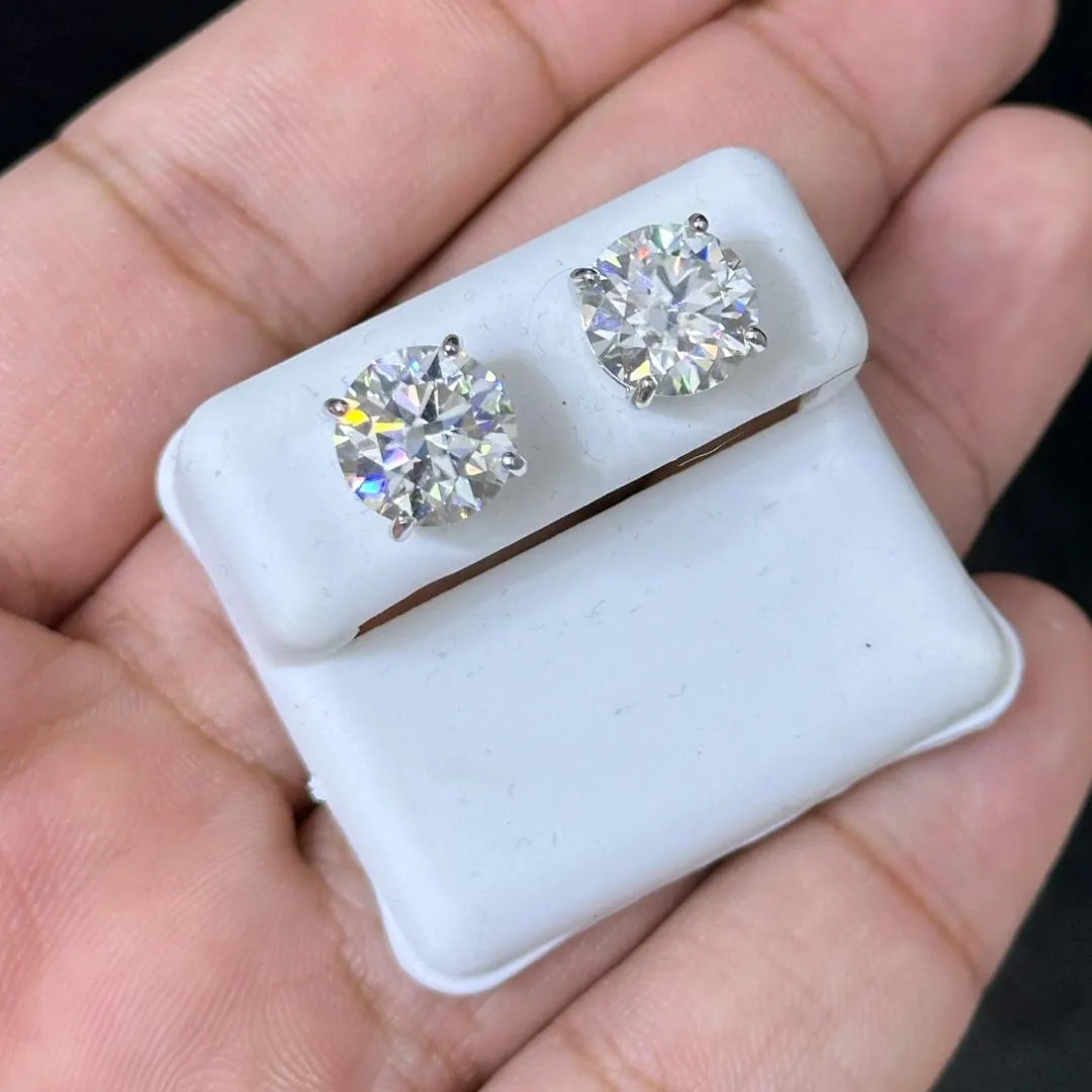 Moissanite Earrings 040