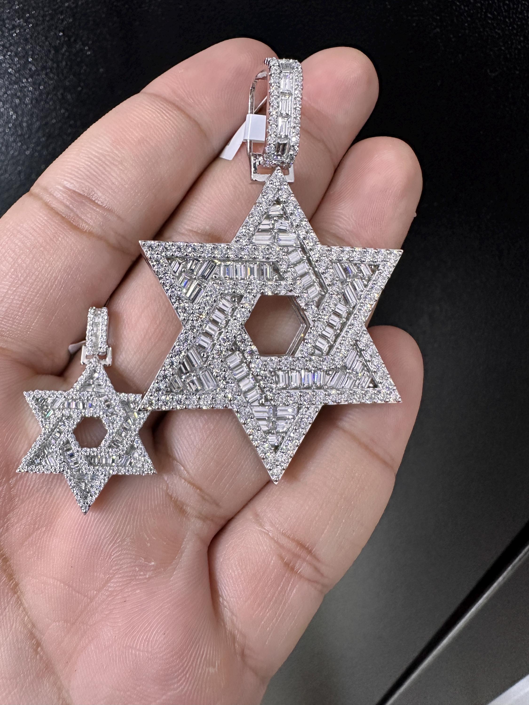 Moissanite Pendant 089