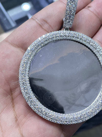 Moissanite Pendant 097