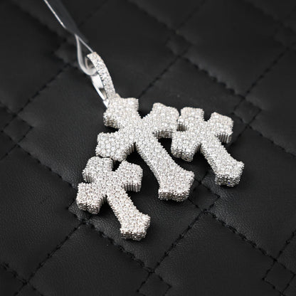 Moissanite Pendant 054