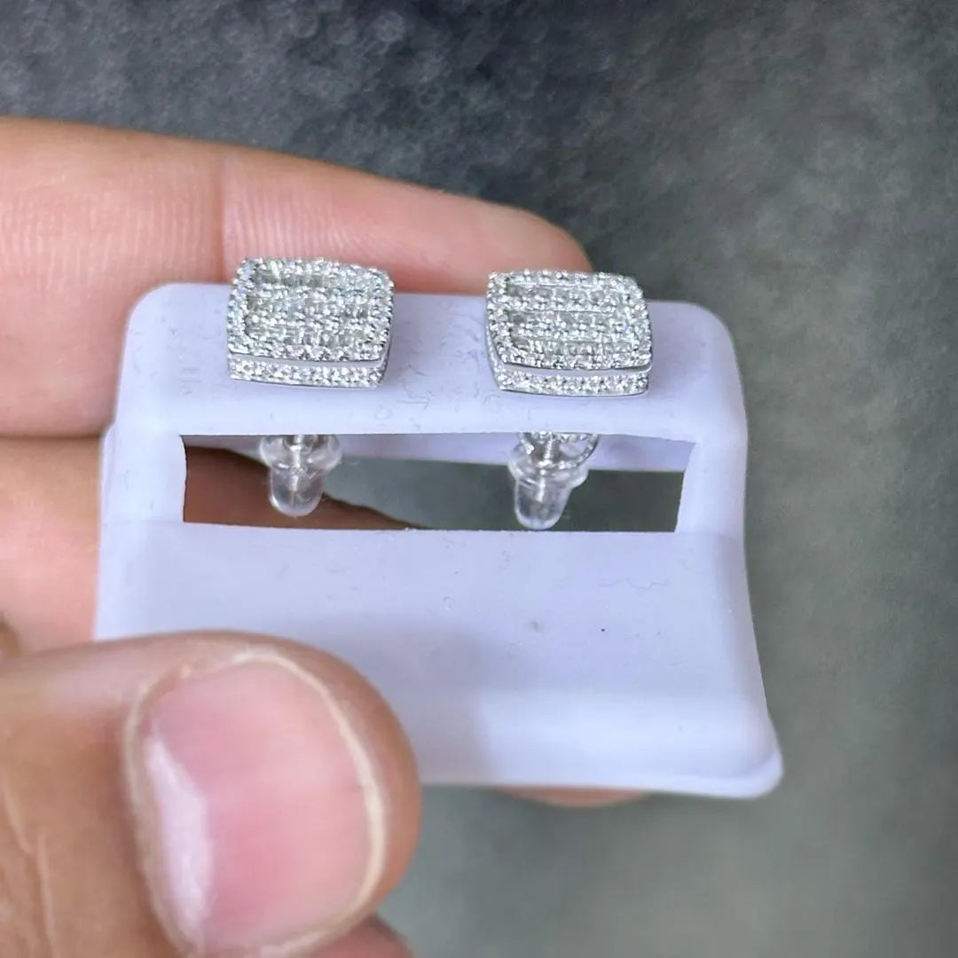 Moissanite Earrings 024