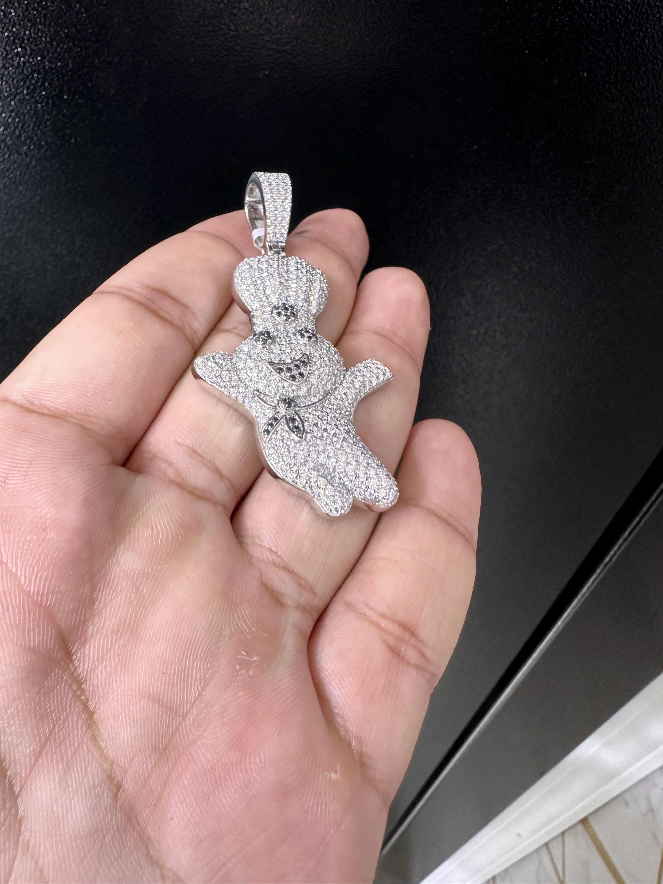 Moissanite Pendant 035