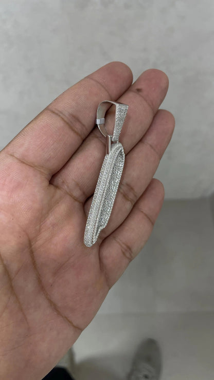 Moissanite Pendant 058