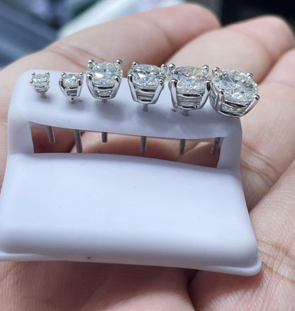 Moissanite Earrings 039
