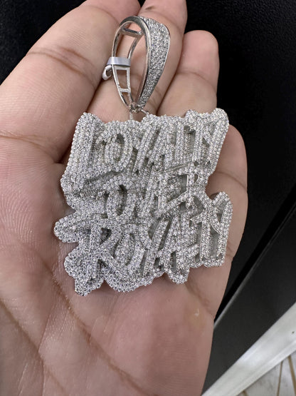 Moissanite Pendant 017
