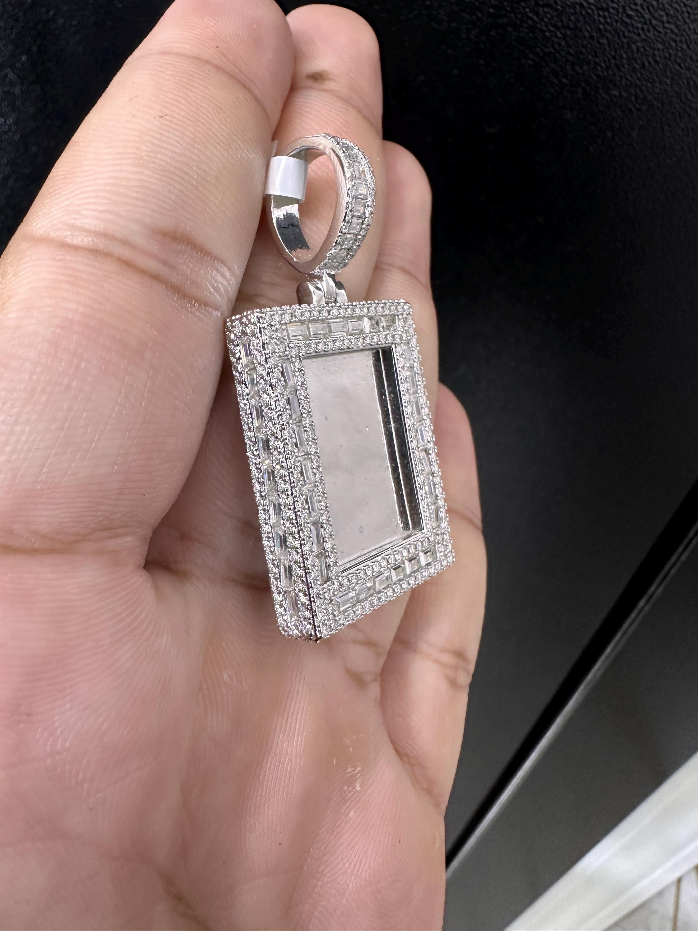 Moissanite Pendant 021