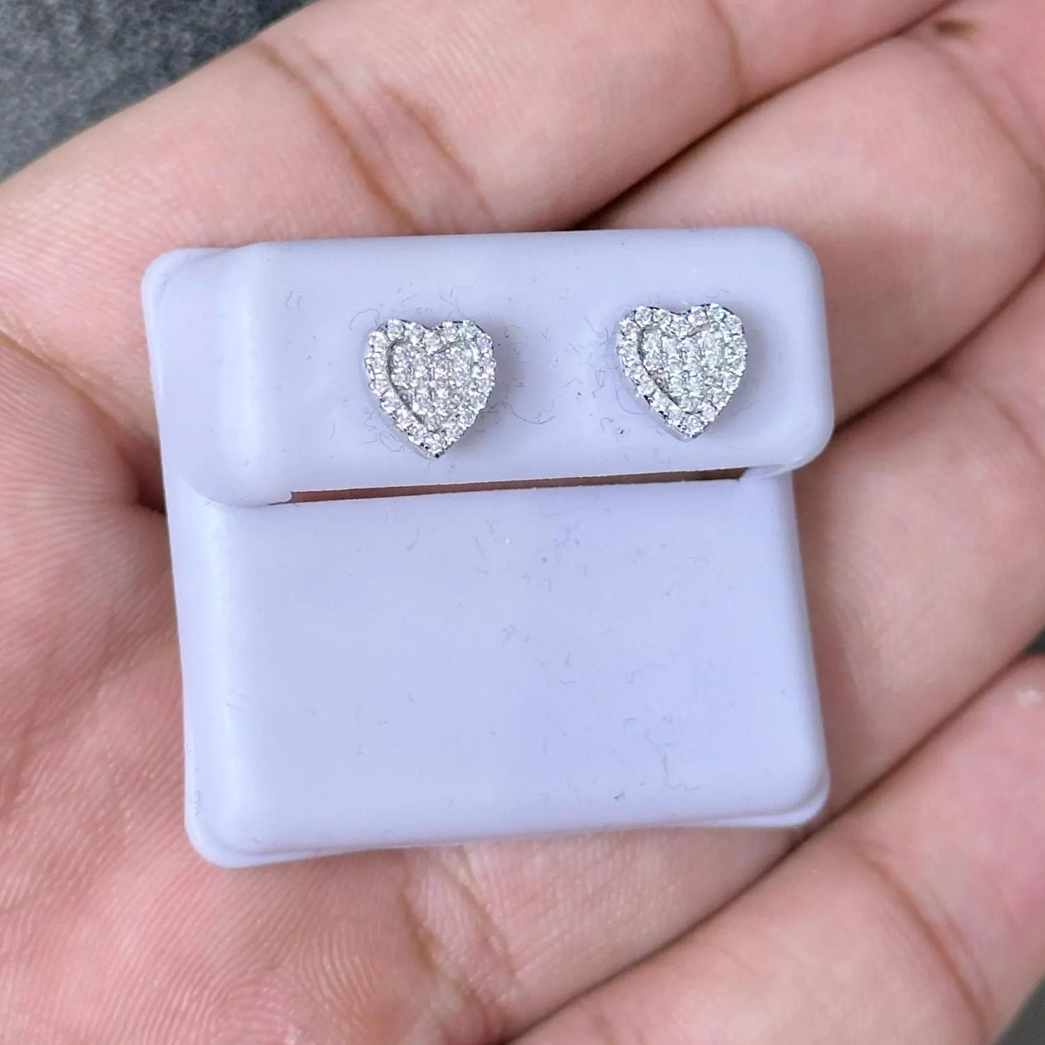 Moissanite Earrings 022