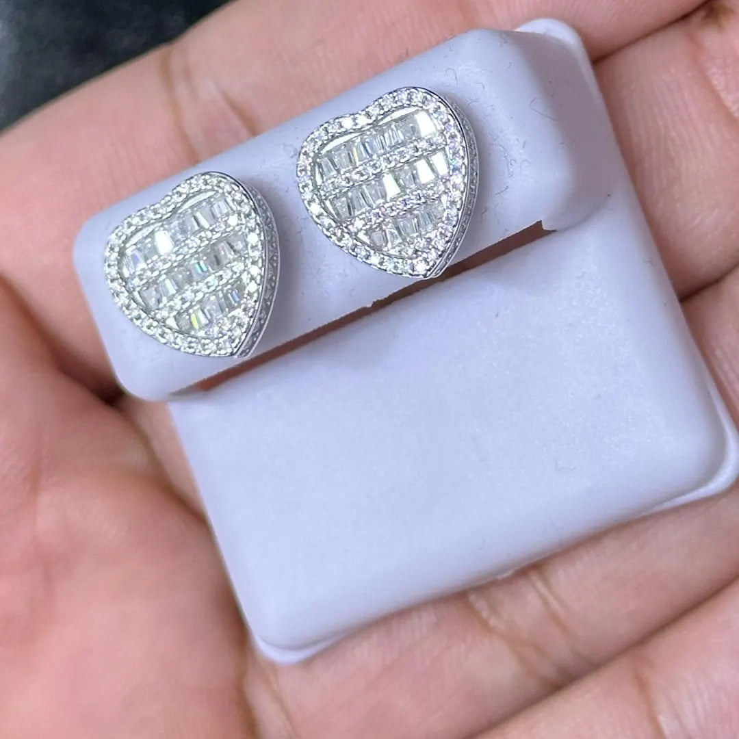 Moissanite Earrings 010