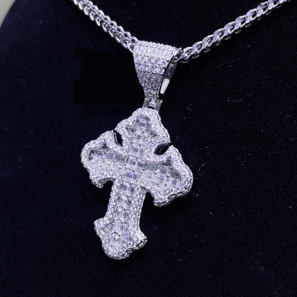 Moissanite Pendant 048