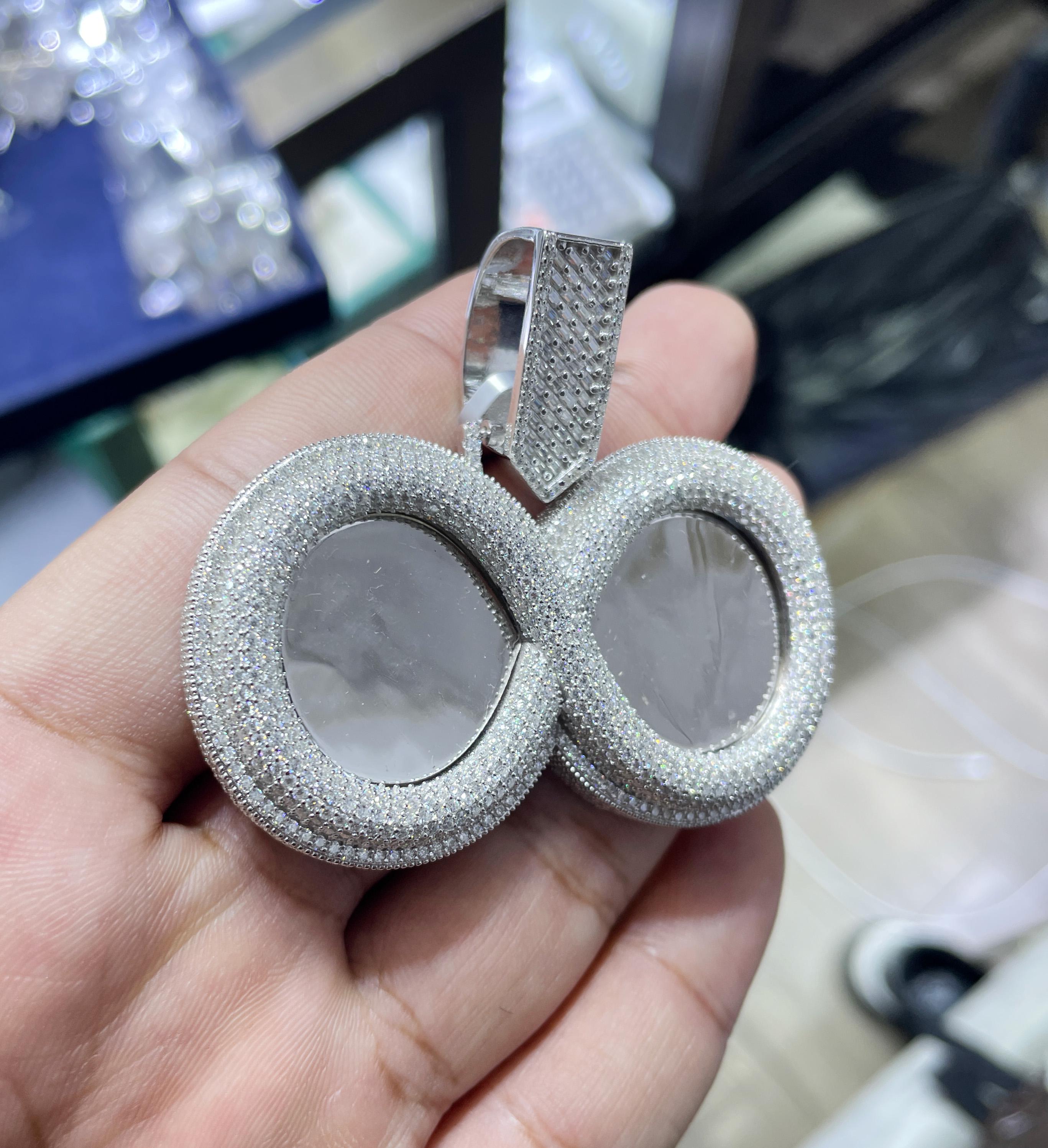Moissanite Pendant 023