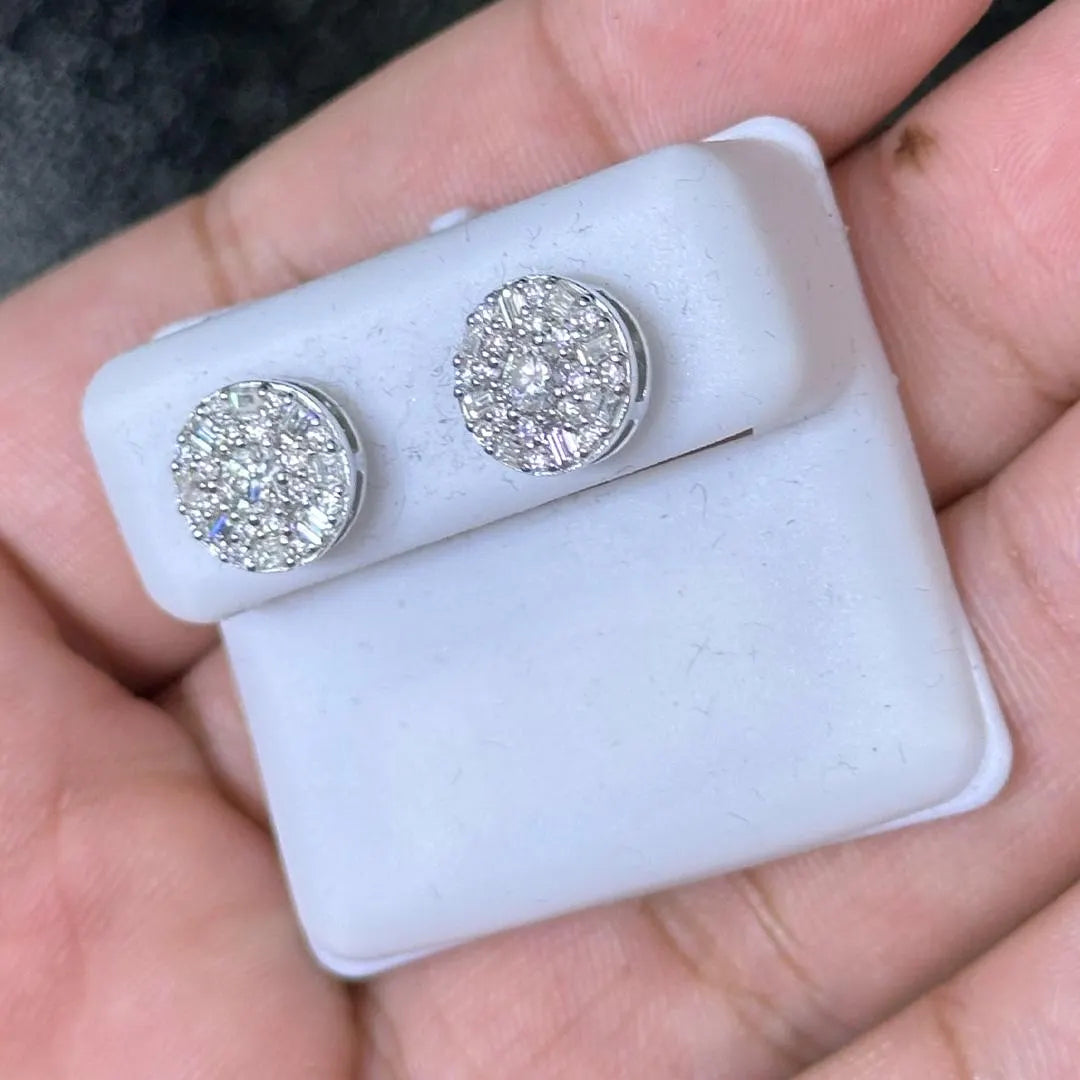 Moissanite Earrings 02