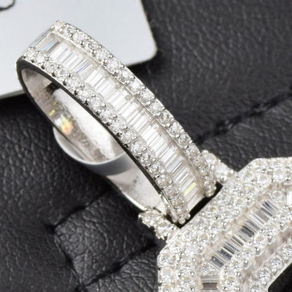Moissanite Pendant 052