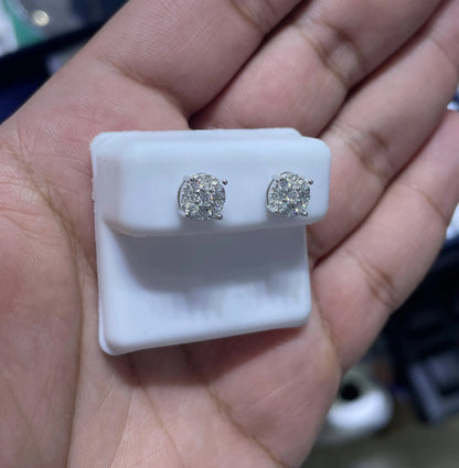 Moissanite Earrings 045
