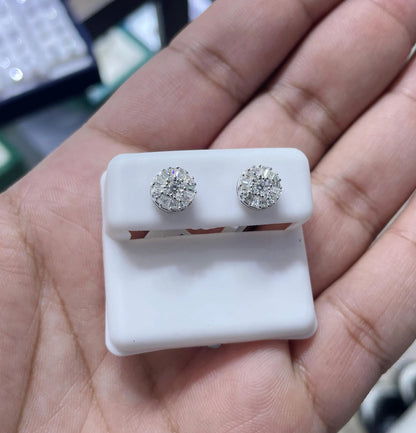 Moissanite Earrings 023