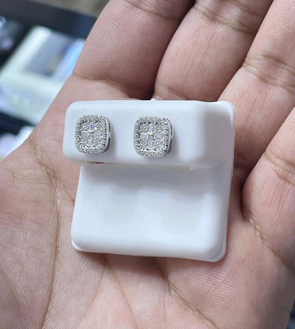 Moissanite Earrings 027