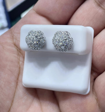 Moissanite Earrings 011