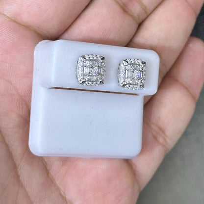 Moissanite Earrings 029