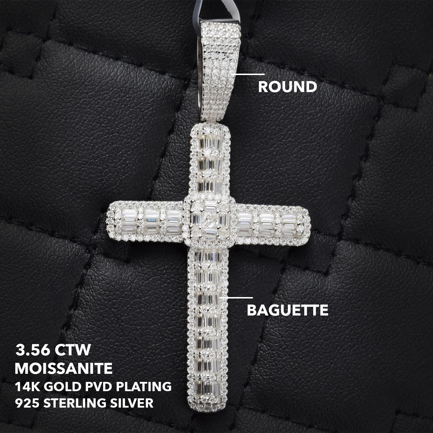 Moissanite Pendant 08