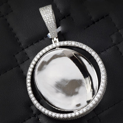 Moissanite Pendant 085