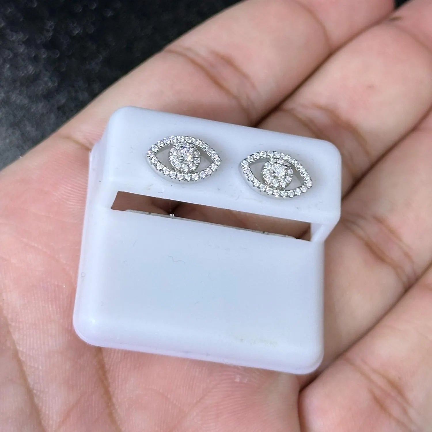 Moissanite Earrings 018