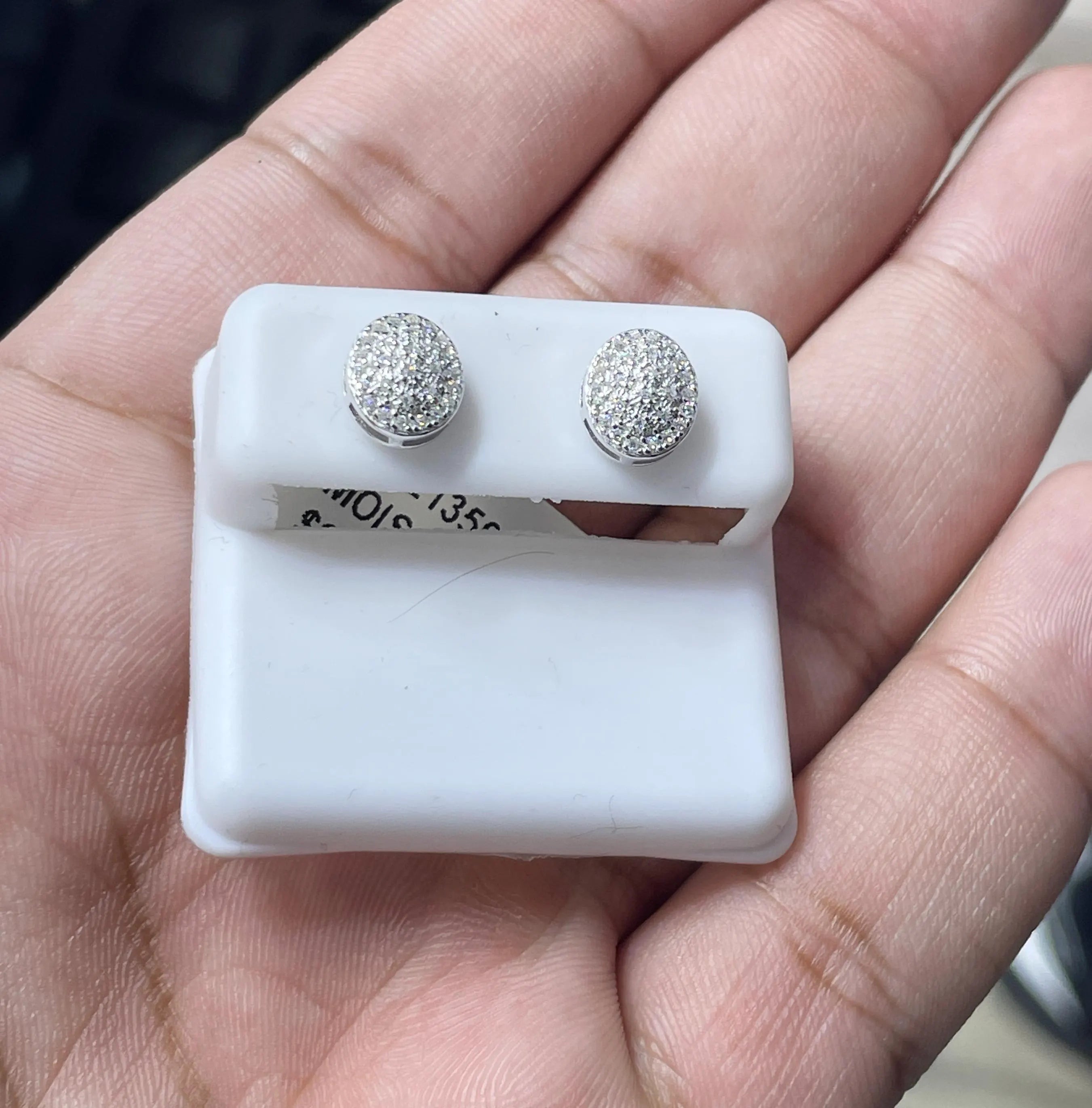 Moissanite Earrings 038