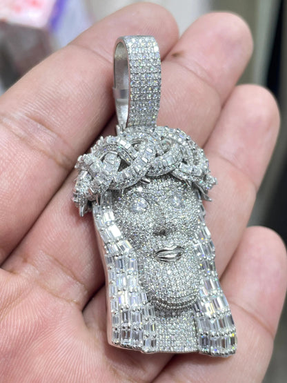 Moissanite Pendant 040