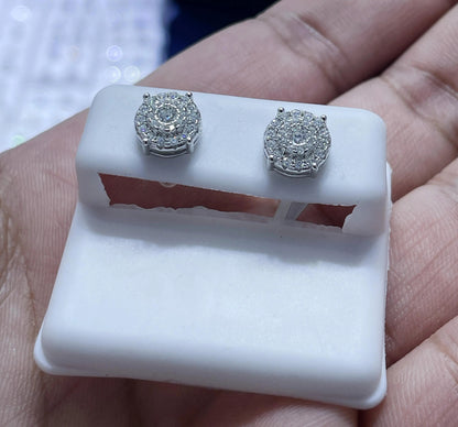 Moissanite Earrings 013