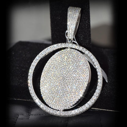 Moissanite Pendant 085