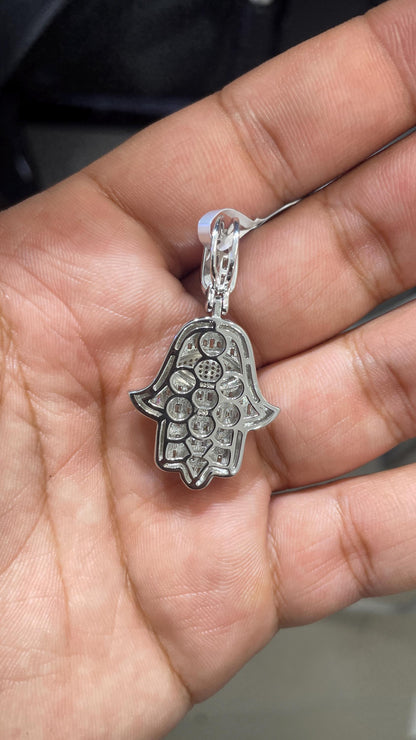 Moissanite Pendant 093