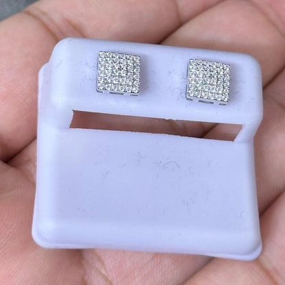 Moissanite Earrings 041