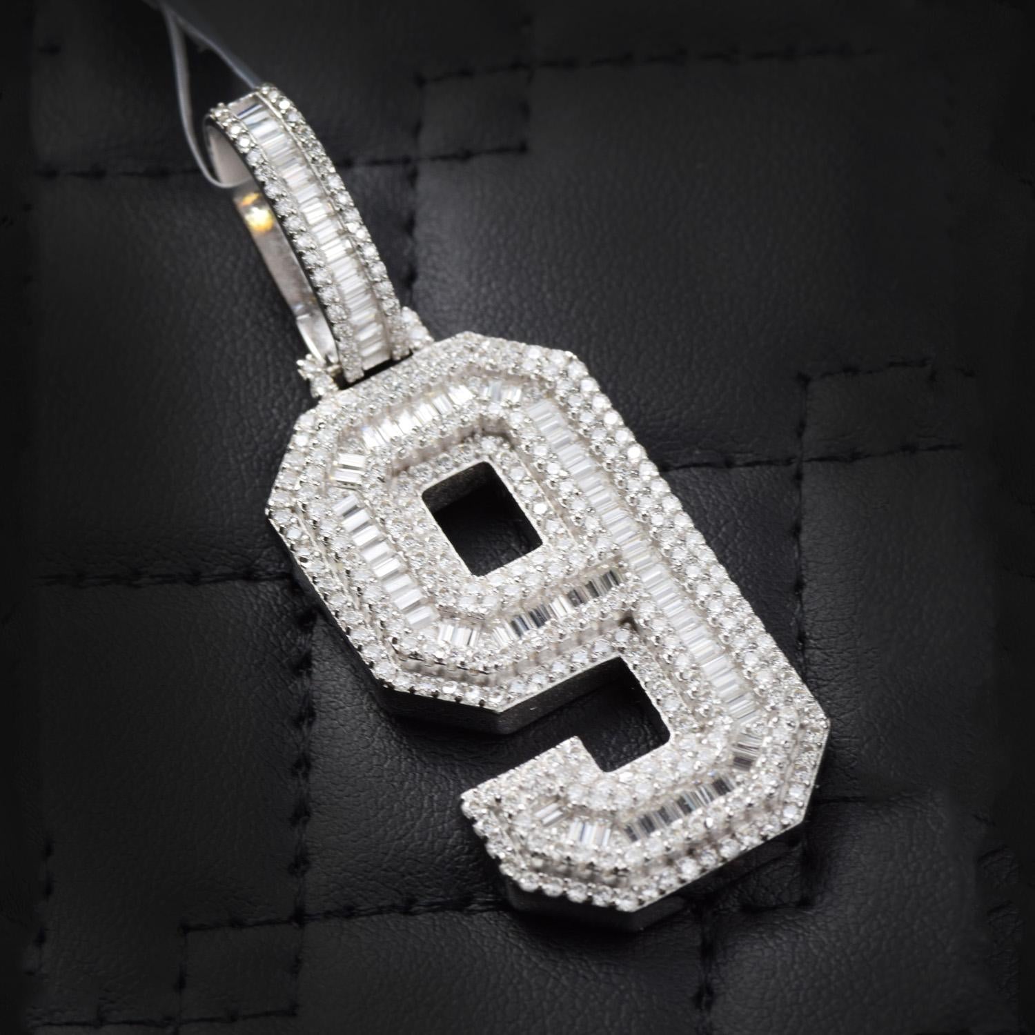 Moissanite Pendant 051