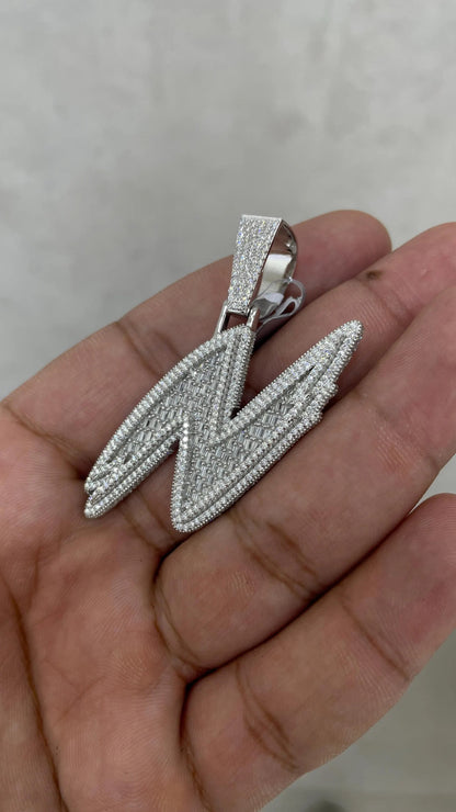 Moissanite Pendant 062