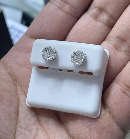 Moissanite Earrings 048