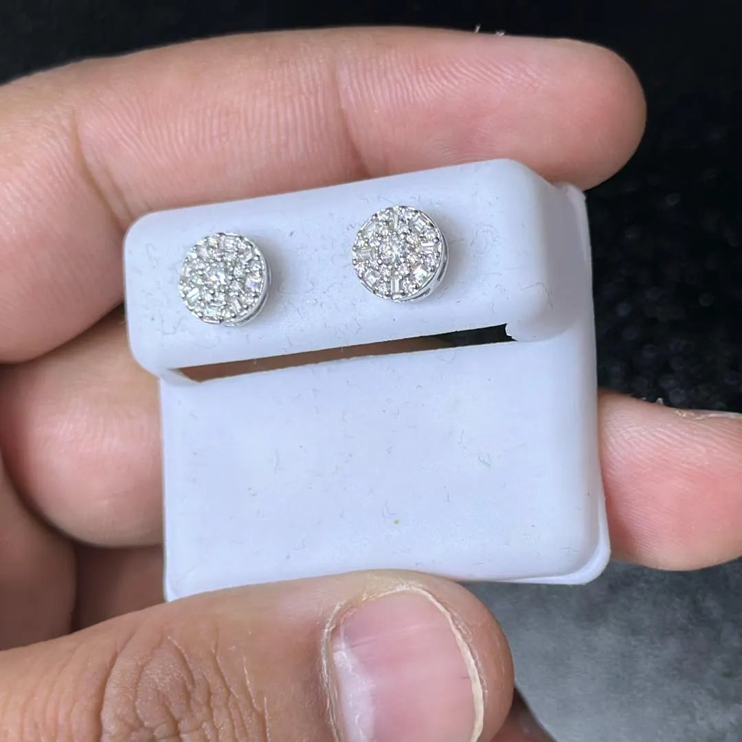 Moissanite Earrings 017