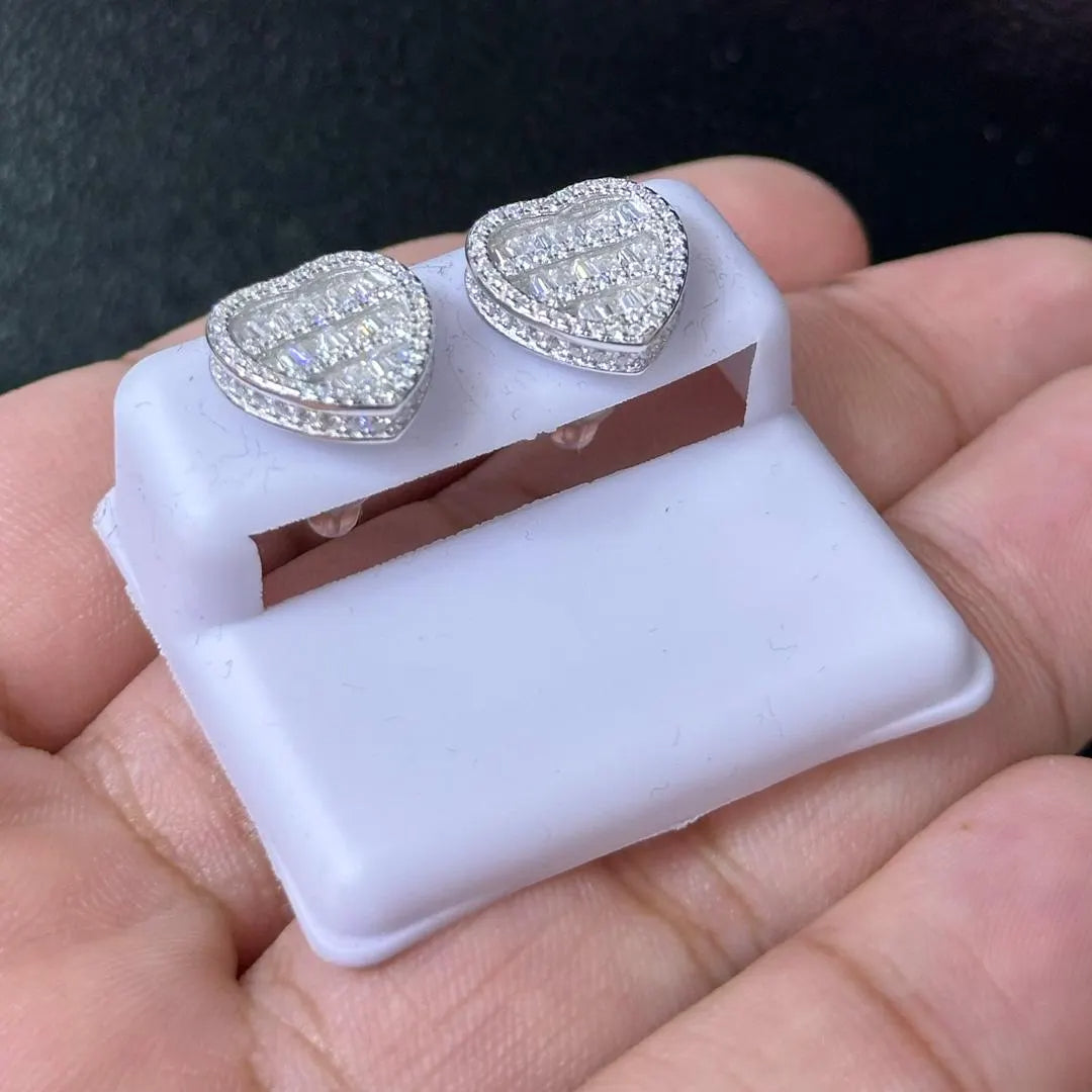 Moissanite Earrings 010