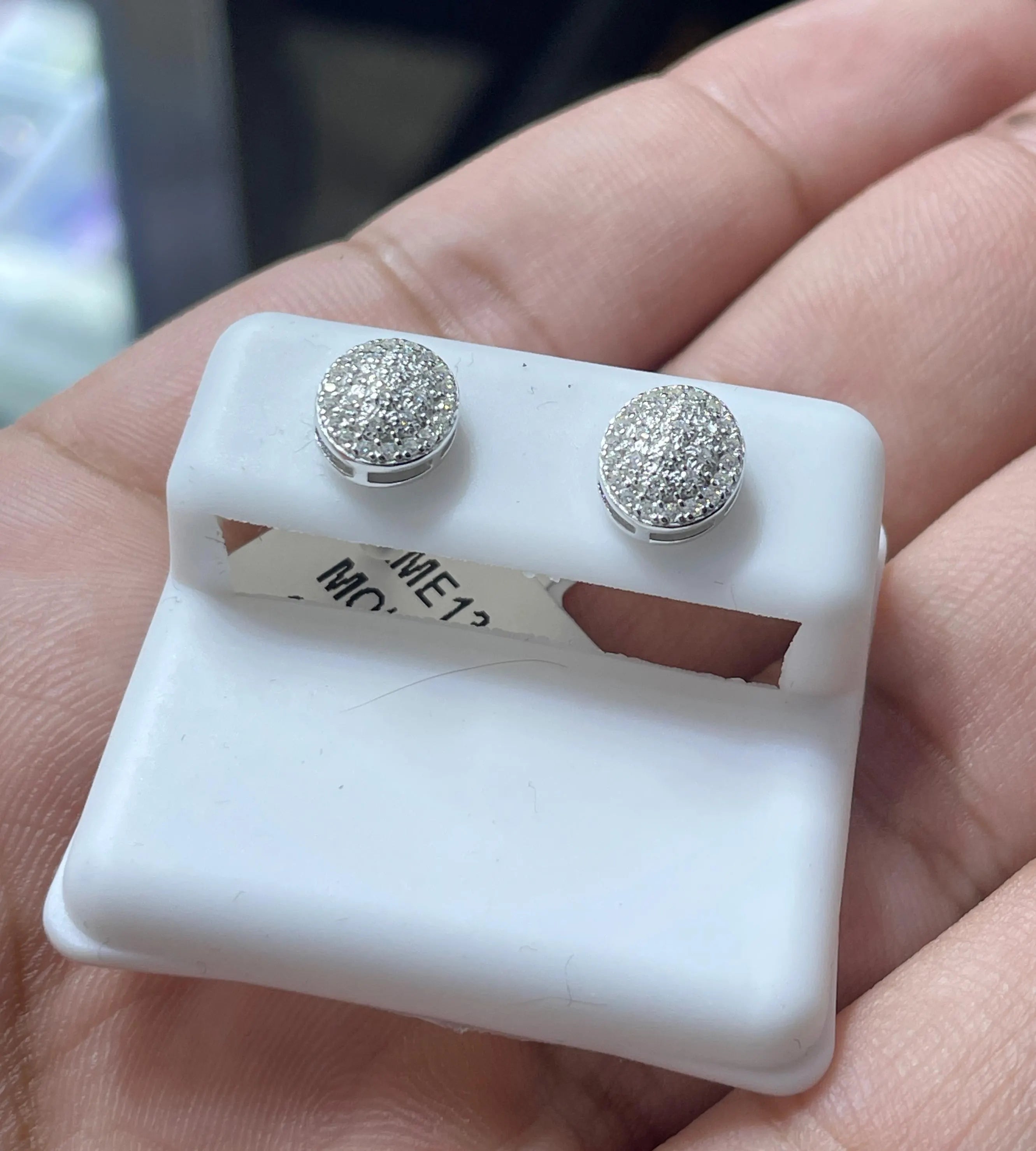 Moissanite Earrings 038