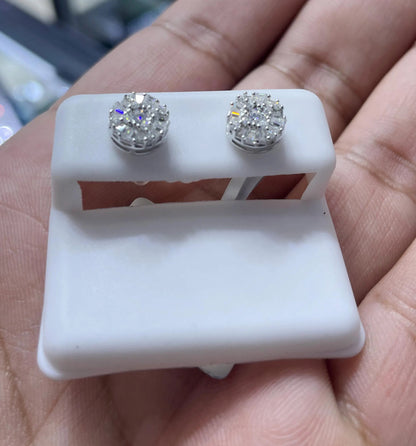 Moissanite Earrings 023