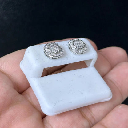 Moissanite Earrings 025